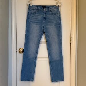 d. jeans Light Blue Straight Leg Denim